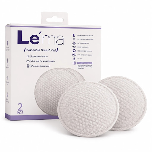 Coussinets d'allaitement lavables Lema